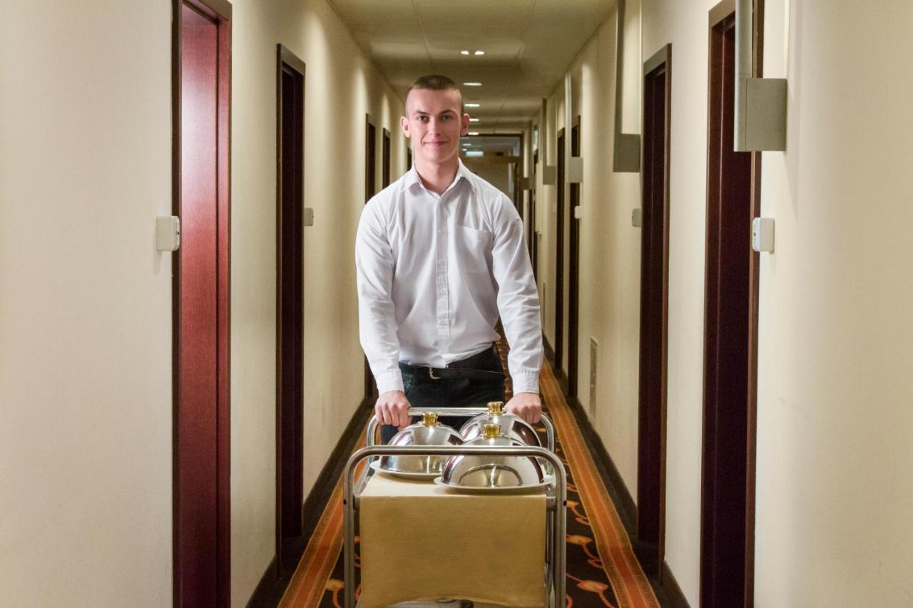 Hotel I Aquapark Olender Torun Bagian luar foto